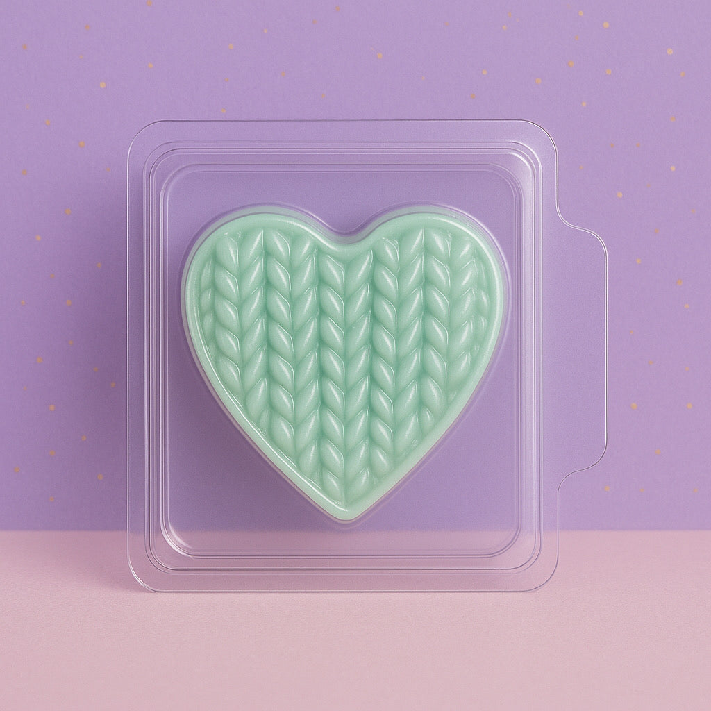 Cosy Knit Heart Samples