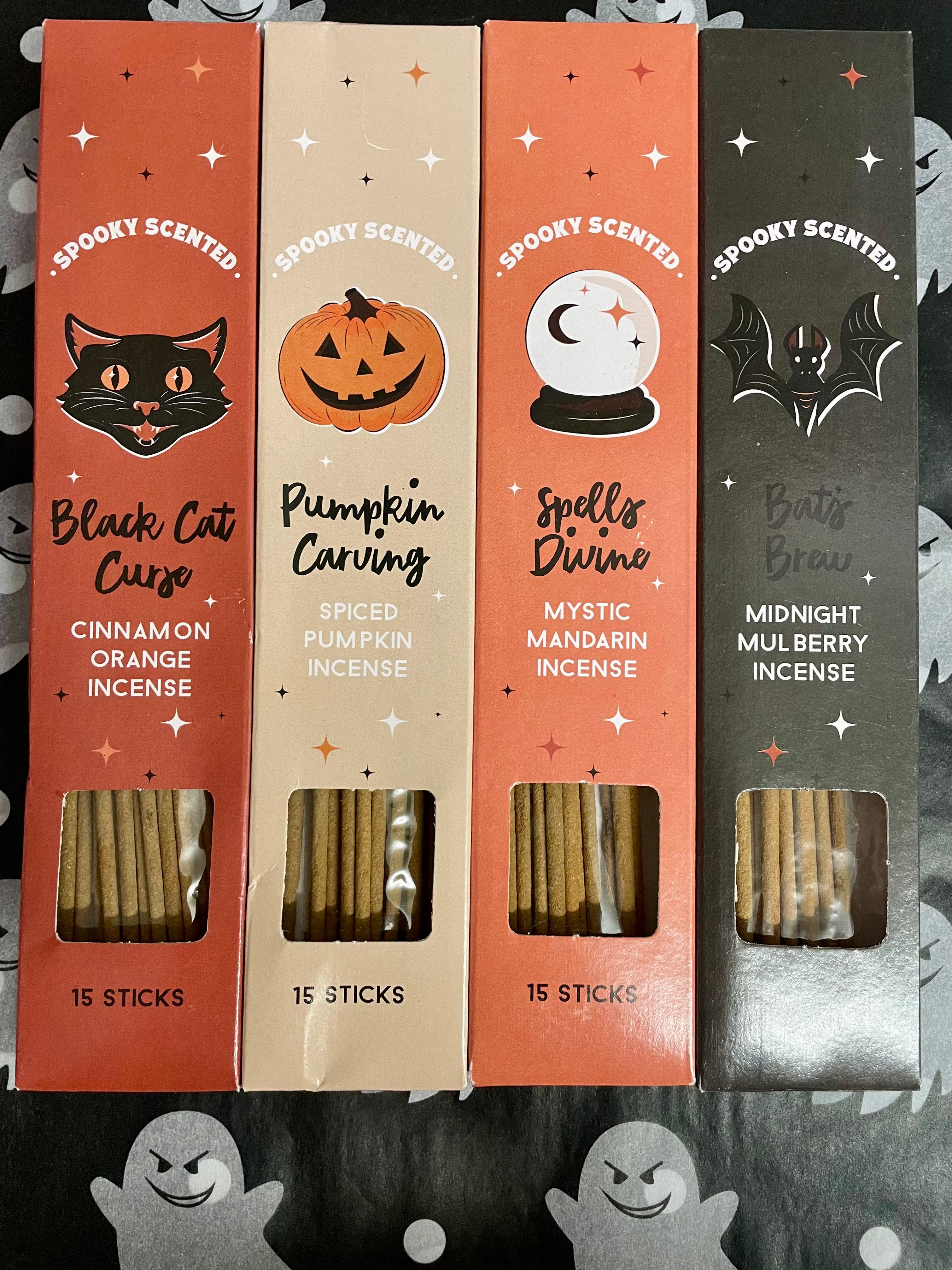 🎃 Spooky Scented Incense Collection Glow Through It Rituals