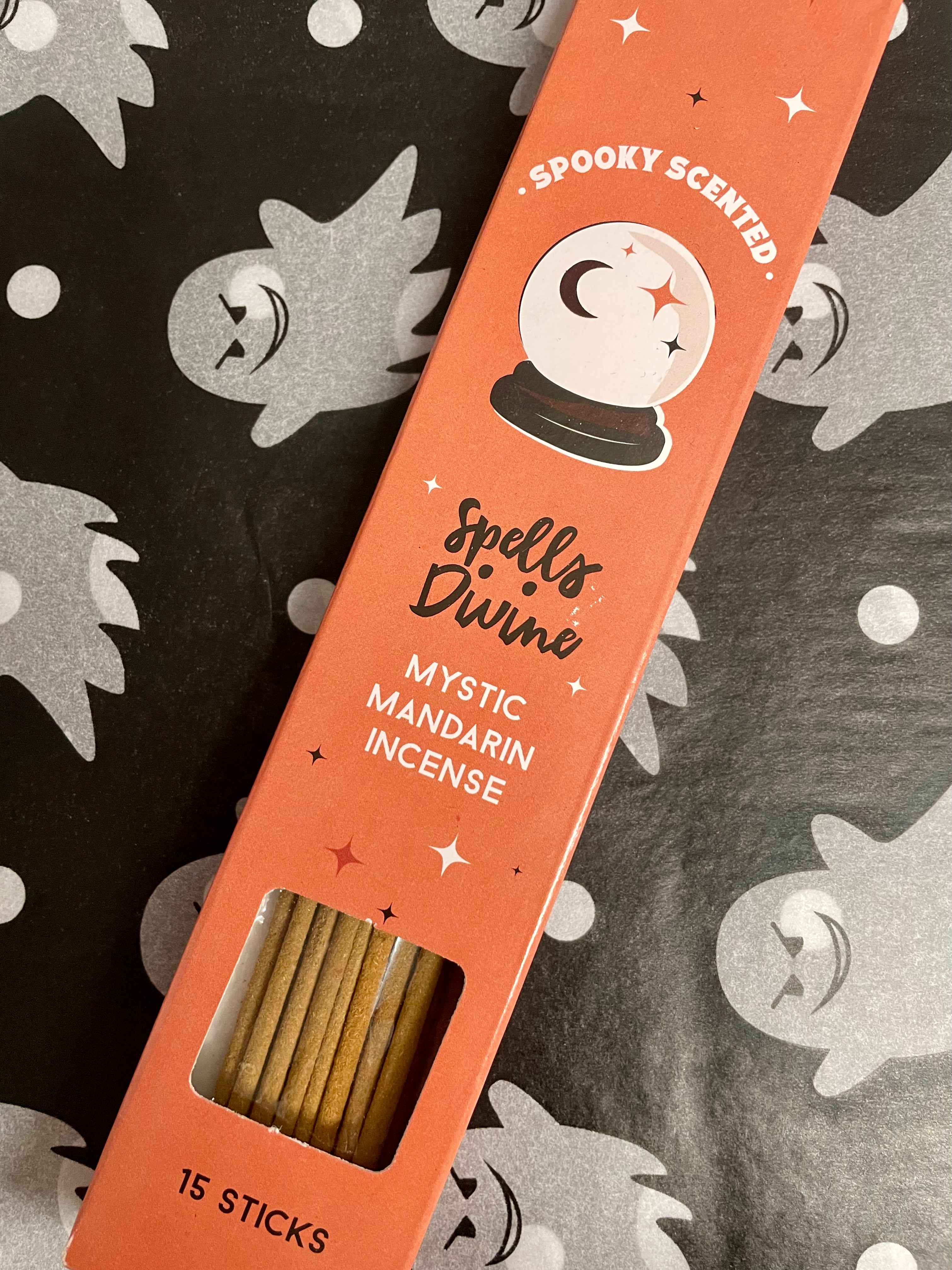 ✨ Mystic Mandarin Incense (15 Sticks) Glow Through It Rituals